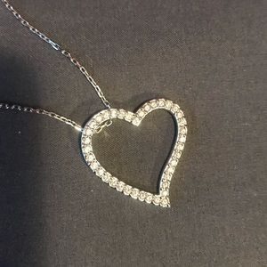 Swarovski heart necklace